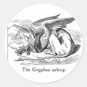 Alice au pays des merveilles Stickers Art en 2 tai