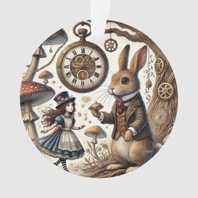 Alice au pays des merveilles Thé Art lapin blanc (devant)