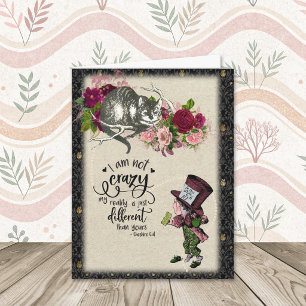 Alice au pays des merveilles vintage Chat et Chape