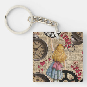 Alice au pays des merveilles voyageant à temps