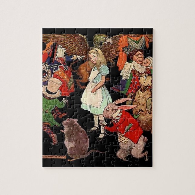 Alice au Puzzle du pays des merveilles (Vertical)