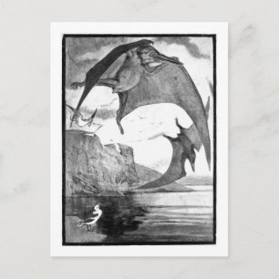 Alice B. Woodward : Carte postale de l'art Pterano