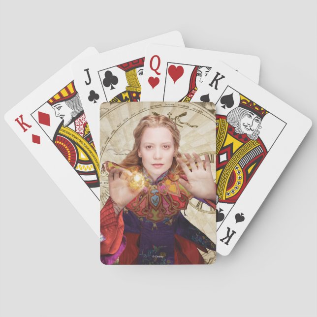 Alice | Believe the Impossible 2 Playing Cards (Back)