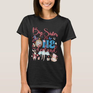 Alice Big Sister in ONEderland Birthday Family T-Shirt