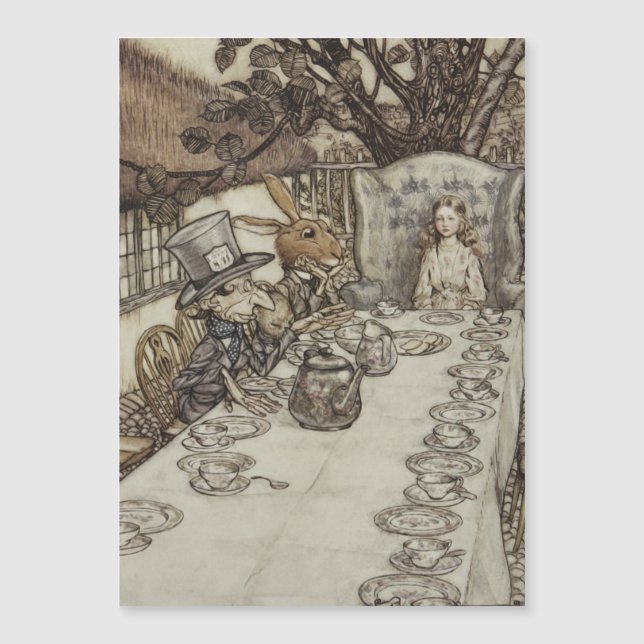 Alice Birthday Unbirthday Rabbit Hatter Party (Front)