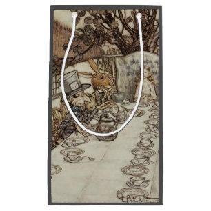 Alice Birthday Unbirthday Rabbit Hatter Party Small Gift Bag