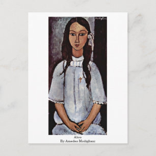 Alice By Amedeo Modigliani Postcard