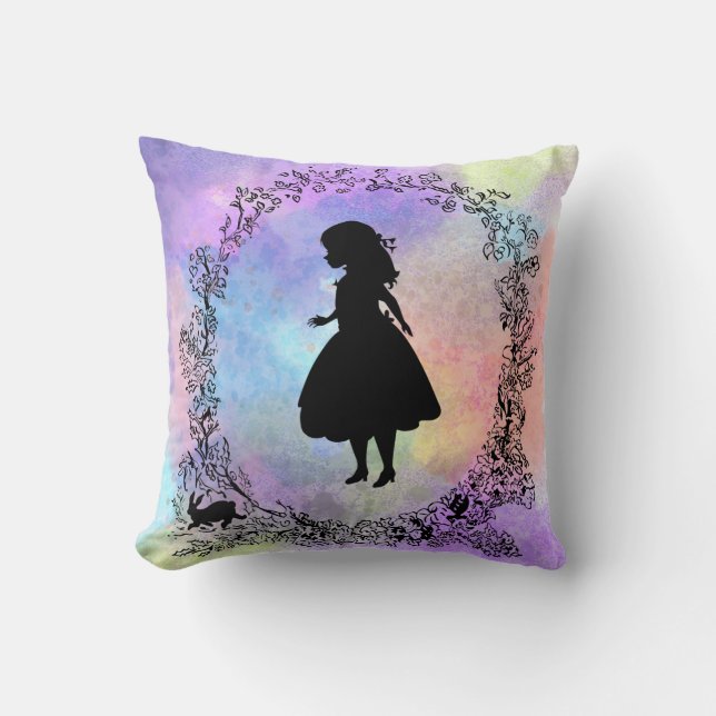 Alice by Candice Throw Pillow (Front)