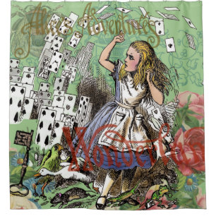 alice cards wonderland hatter rabbit 