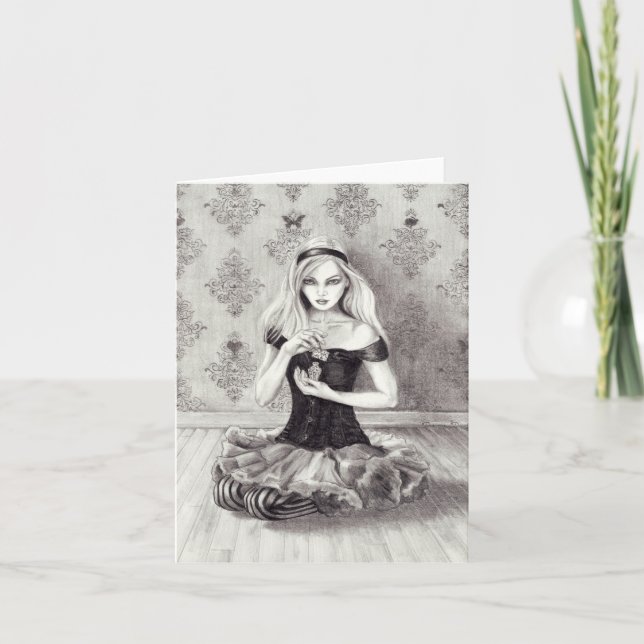 Alice - Carte pour notes (Devant)