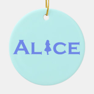 Alice Ceramic Ornament