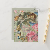 Alice Cheshire Cat Wonderland Tree Garden