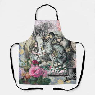 Alice Classic Wonderland Dodo Tenniel Art Apron