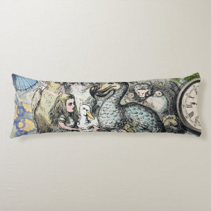Alice Classic Wonderland Dodo Tenniel Art Body Pillow