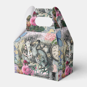 Alice Classic Wonderland Dodo Tenniel Art Favor Box