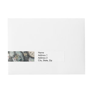 Alice Classic Wonderland Dodo Tenniel Art Wraparound Address Label