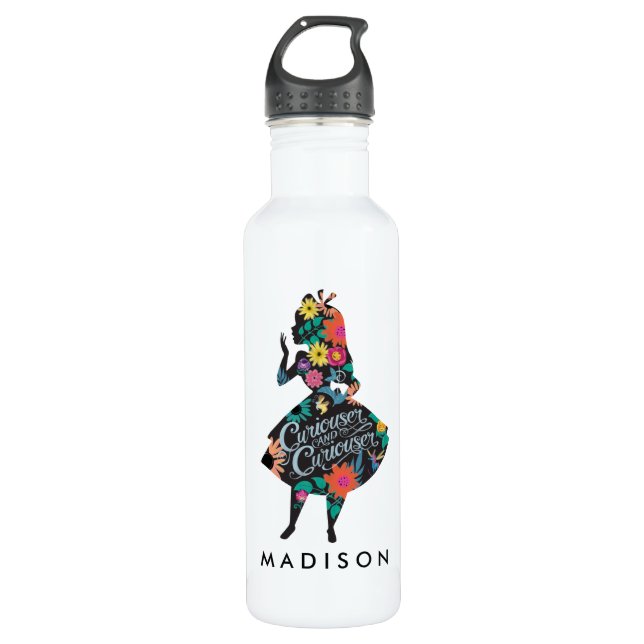 Alice | Curiouser and Curiouser 710 Ml Water Bottle (Front)