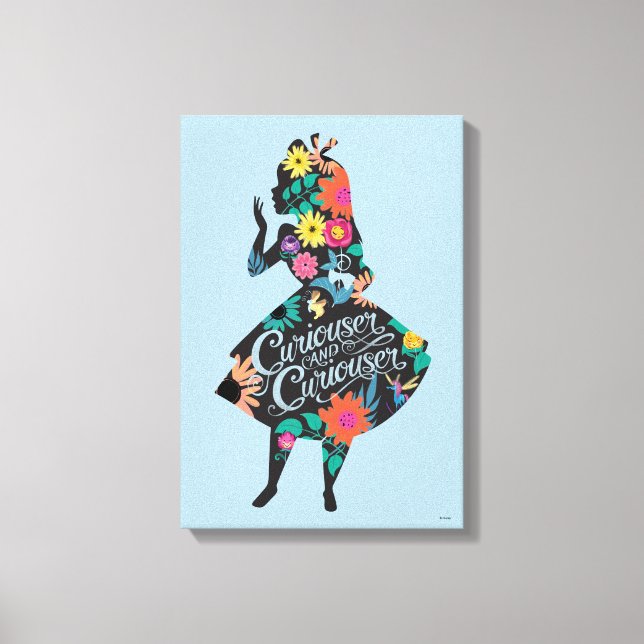 Alice | Curiouser and Curiouser Canvas Print (Front)