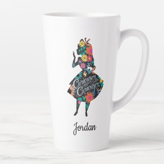 Alice | Curiouser and Curiouser Latte Mug (Right)