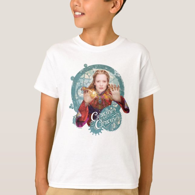 Alice | Curiouser and Curiouser T-Shirt (Front)