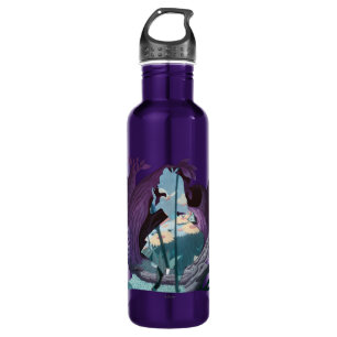 Alice Daisy Field Silhouette in Tulgey Woods 710 Ml Water Bottle