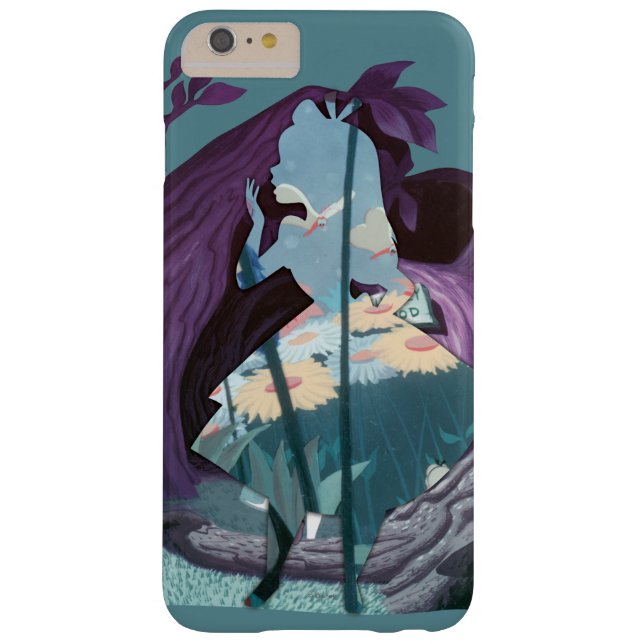 Alice Daisy Field Silhouette in Tulgey Woods Case-Mate iPhone Case (Back)