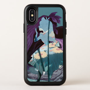 Alice Daisy Field Silhouette in Tulgey Woods OtterBox Symmetry iPhone X Case