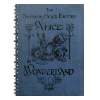 Alice dans la couverture de livre du pays des