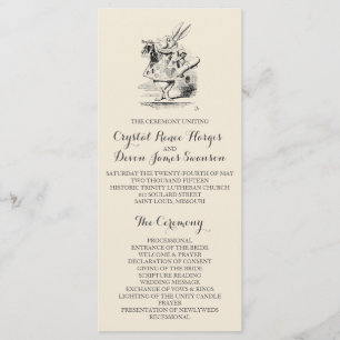 Alice dans le programme de cérémonie du pays des