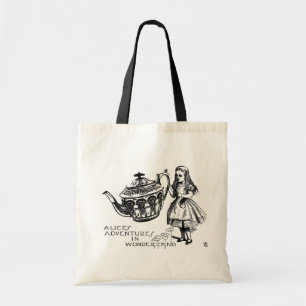 Alice dans le sac fourre-tout à budget du pays de