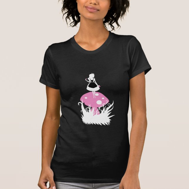 Alice dans le T-shirt du pays des merveilles (Devant)