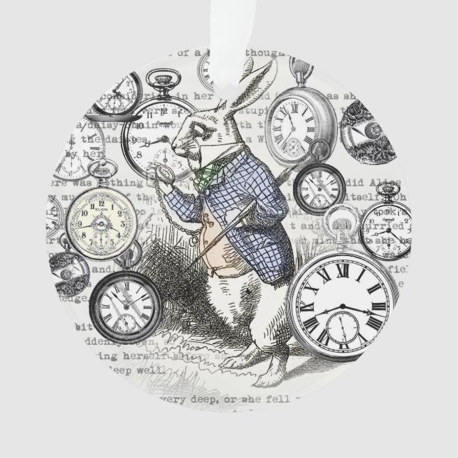 Alice de lapin blanc au pays des merveilles (devant)