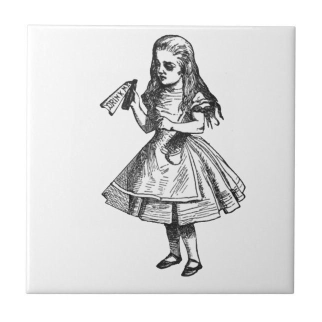Alice Drinks Tile (Front)