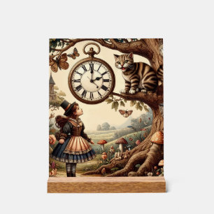 Alice et Chat du Cheshire : Fantaisie Merveilleuse