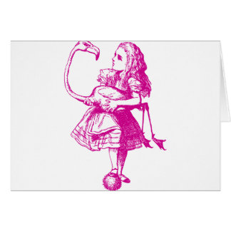 Alice et Flamant rose ont encré le rose