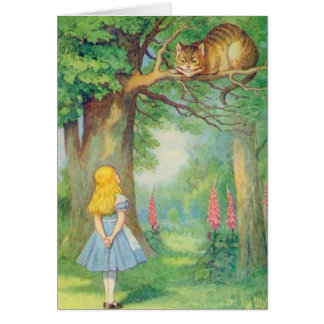 Alice et la couleur de chat de Cheshire
