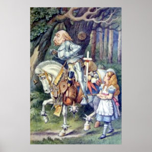 Alice et le Chevalier Poster en pleine couleur