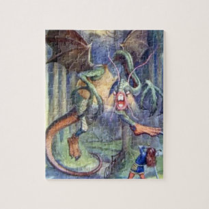Alice et le puzzle polychrome de Jabberwocky