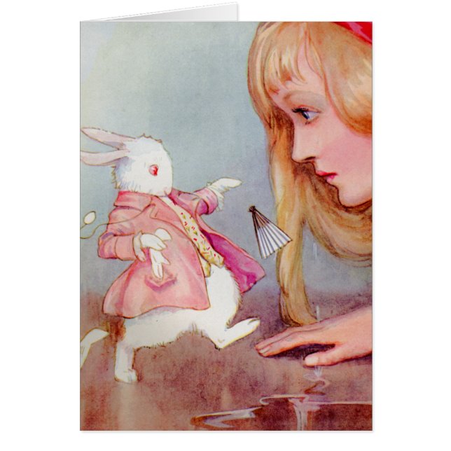 ALICE ET LE RABBIT BLANC (Devant)