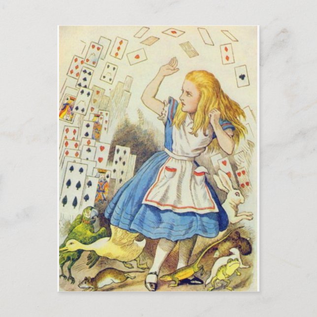 Alice et les cartes Couleur complète (Devant)