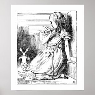 Alice grown big poster