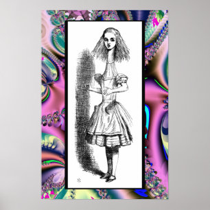 Alice Grown Tall - Alice in Wonderland Poster