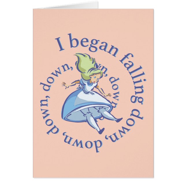 Alice | I Began Falling Down, Down, Down... (Front)