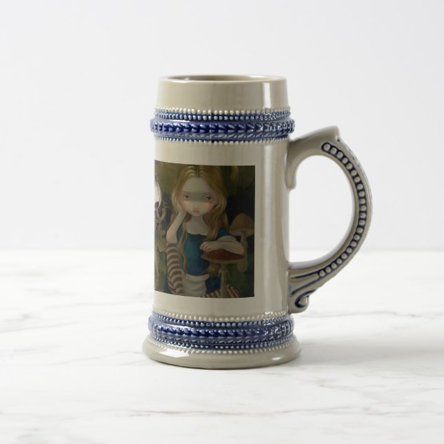 "Alice in a Bosch Landscape" Mug (Right)