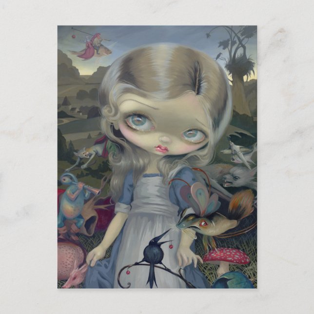 "Alice in a Bosch Wonderland" Postcard (Front)