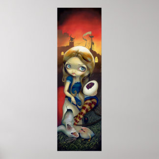 Alice in a Brueghel Vision ART PRINT Wonderland