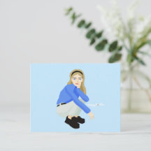 Alice in Modernland Postcard
