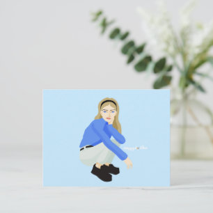 Alice in Modernland Postcard