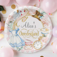 Alice in Onederland mad hatter tea party birthday 