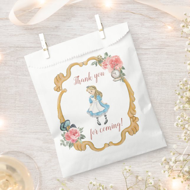 Alice in Onederland Party Favour Bag (Clipped)
